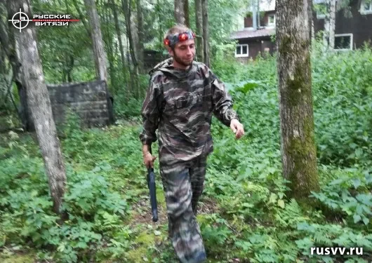 Лазертаг в лесу под Вологдой — клуб «Русские витязи»