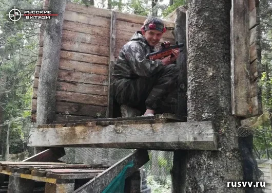 Лазертаг в лесу под Вологдой — клуб «Русские витязи»