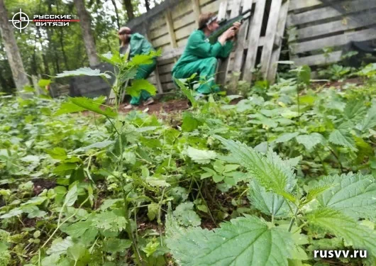 Лазертаг в лесу под Вологдой — клуб «Русские витязи»