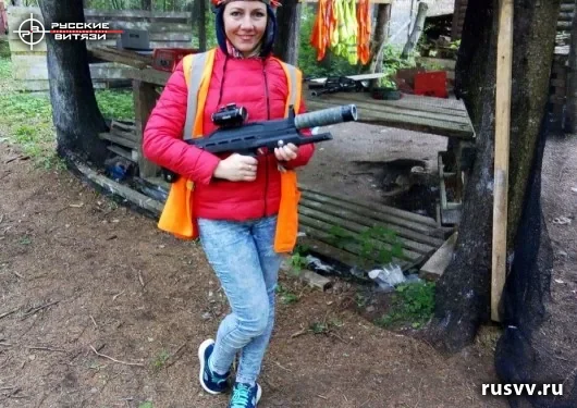 Лазертаг под Вологдой — снимок с игры в лесу