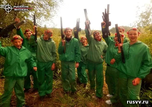 Лазертаг в лесу, Вологда — клуб «Русские витязи»