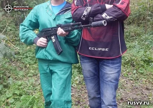 Лазертаг в лесу, Вологда — клуб «Русские витязи»