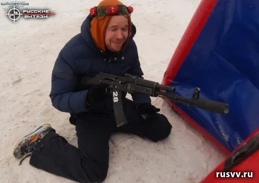 Лазертаг на природе под Вологдой: команда на игре