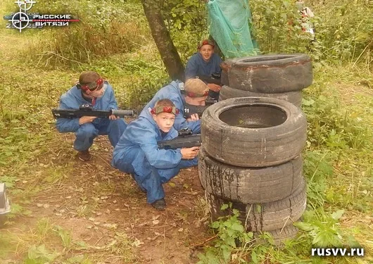 Лазертаг под Вологдой — фото с игры