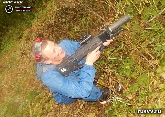 Лазертаг на природе под Вологдой: команда на игре
