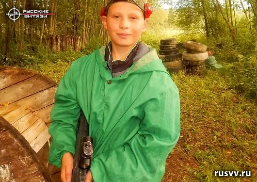 Лазертаг на природе под Вологдой: команда на игре