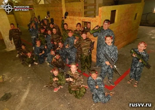 Игра в лазертаг в Вологде, клуб «Русские витязи»