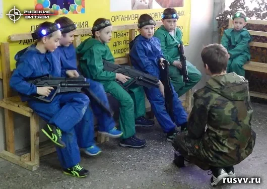 Игра в лазертаг в Вологде, клуб «Русские витязи»