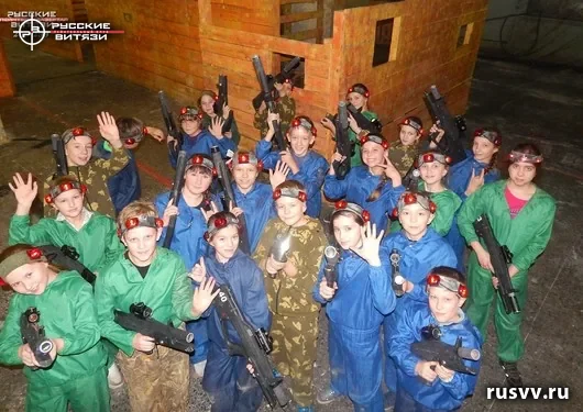 Лазертаг в Вологде — игра в крытом зале, клуб «Русские витязи»