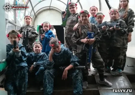 Лазертаг в Вологде — игра в крытом зале, клуб «Русские витязи»