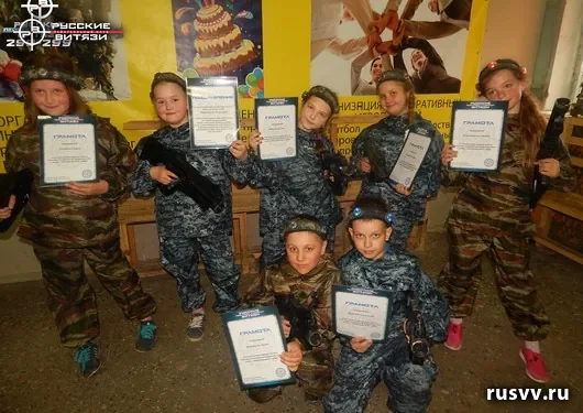 Игра в лазертаг в Вологде, клуб «Русские витязи»