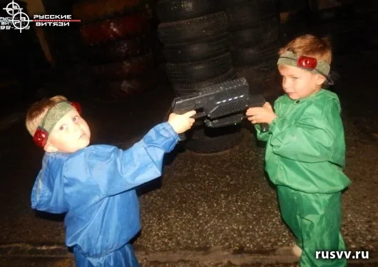 Лазертаг в Вологде — игра в крытом зале, клуб «Русские витязи»