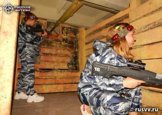Игра в лазертаг в Вологде, клуб «Русские витязи»