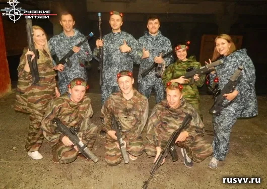 Лазертаг в Вологде — игра в крытом зале, клуб «Русские витязи»