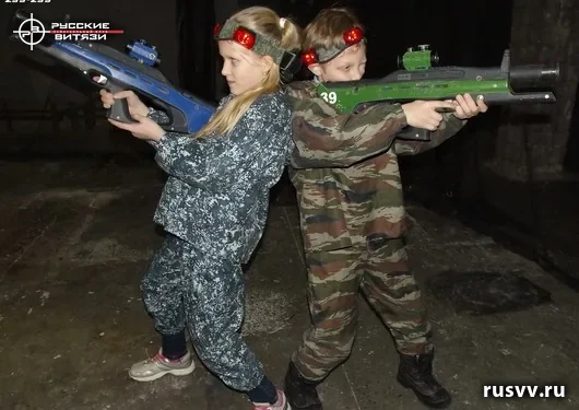 Игра в лазертаг в Вологде, клуб «Русские витязи»