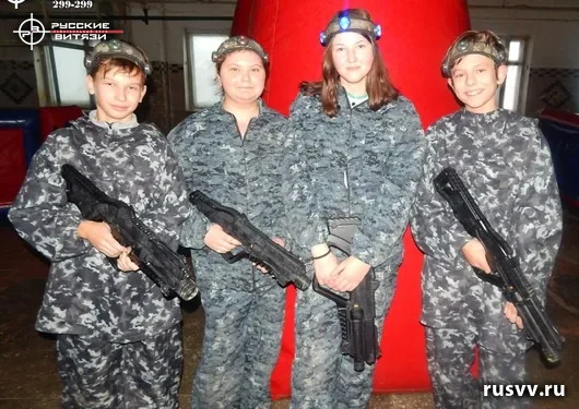 Лазертаг в Вологде — игра в крытом зале, клуб «Русские витязи»