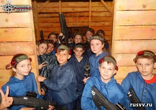 Игра в лазертаг в Вологде, клуб «Русские витязи»