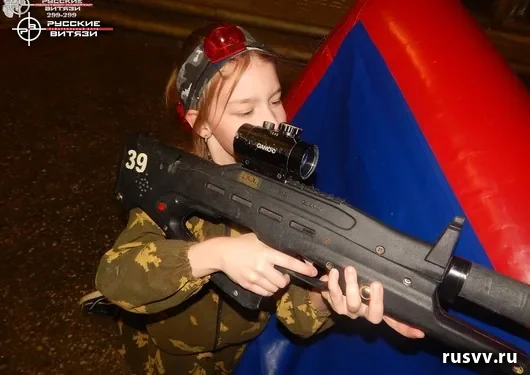 Лазертаг в Вологде — снимок с игры в помещении