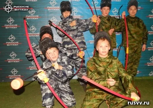 Лучный бой для детей в Вологде, клуб «Русские витязи»