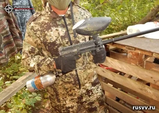 Пейнтбол в лесу под Вологдой — клуб «Русские витязи»