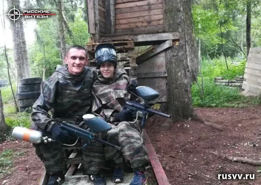 Пейнтбол в лесу под Вологдой — клуб «Русские витязи»