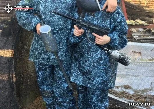 Пейнтбол в лесу под Вологдой — клуб «Русские витязи»
