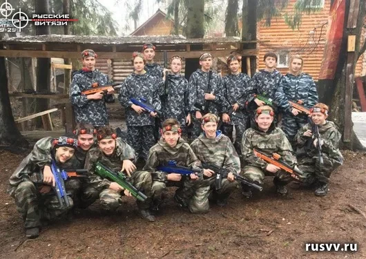 Зимний пейнтбол под Вологдой — игра компанией
