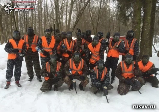 Зимний пейнтбол под Вологдой — игра компанией