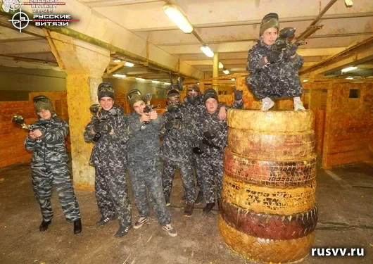 Пейнтбол в Вологде — игра в крытом зале