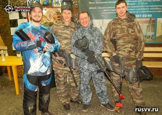 Пейнтбол в Вологде — игра в крытом зале