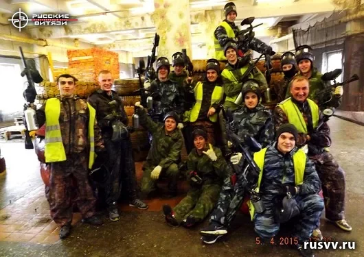 Пейнтбол в Вологде — игра в крытом зале