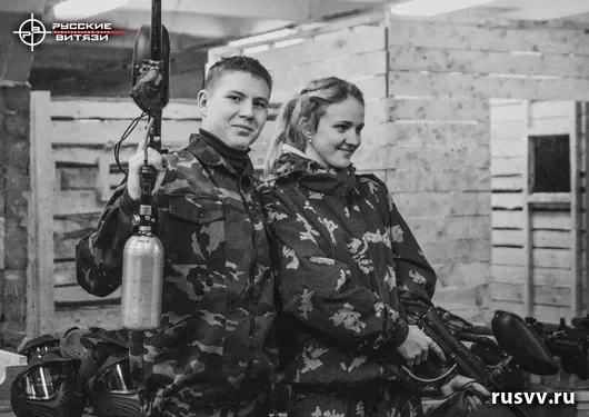 Пейнтбол в Вологде — снимок с игры
