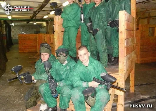 Пейнтбол в Вологде — игра в крытом зале