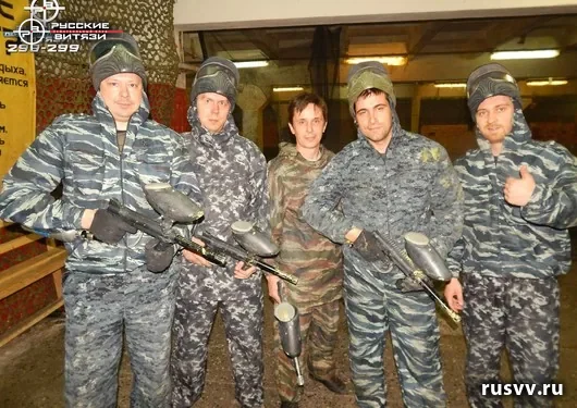 Пейнтбол в Вологде — снимок с игры