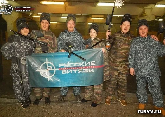 Пейнтбол в Вологде — снимок с игры