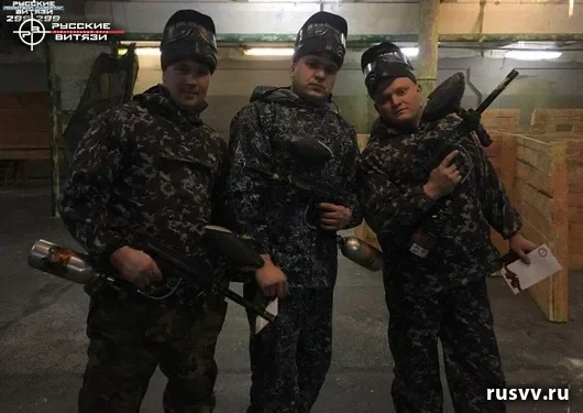 Пейнтбол в Вологде — игра в крытом зале