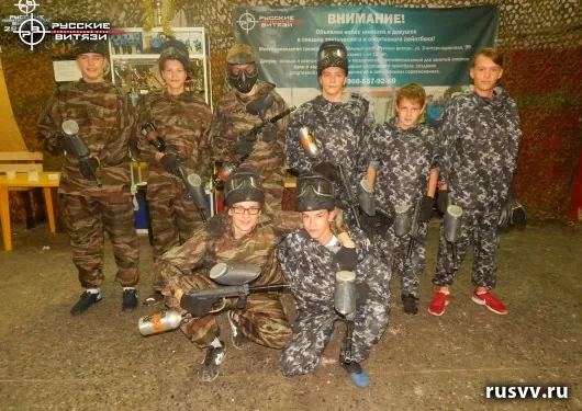 Пейнтбол в Вологде — снимок с игры