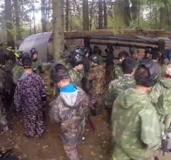 Пейнтбол, лазертаг и лучный бой в Вологде